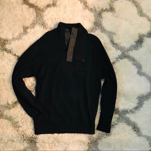 cambridge dry goods company med button sweater